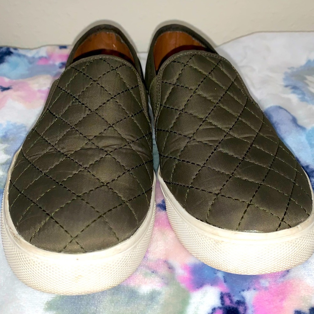 Olive Green Steve Madden Sneakers